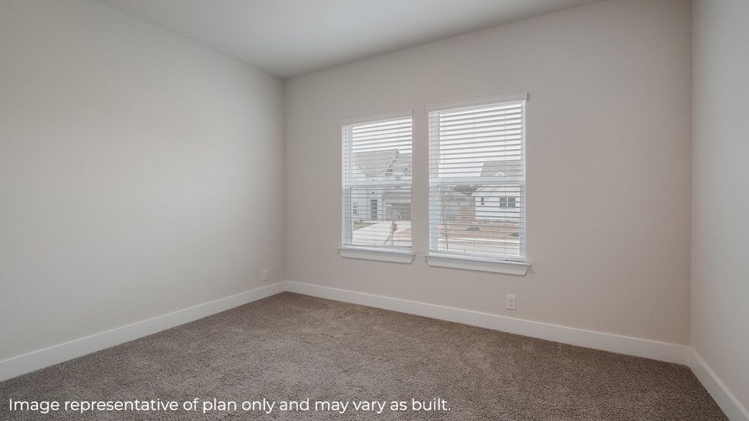 Representative unfurnished interior of a home built from the The Ozark by D.R. Horton in Veranda, San Antonio (Image 19).