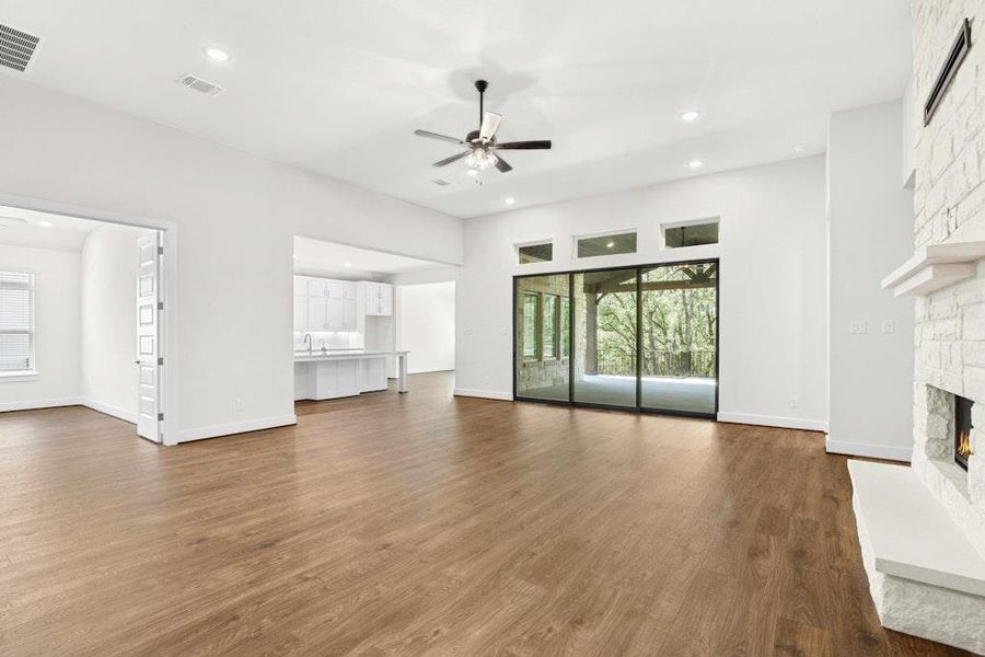 Spacious, unfurnished interior of a new home in Riverstone, Georgetown (Image 15). Spacious, unfurnished interior of a new home in Riverstone, Georgetown (Image 15).