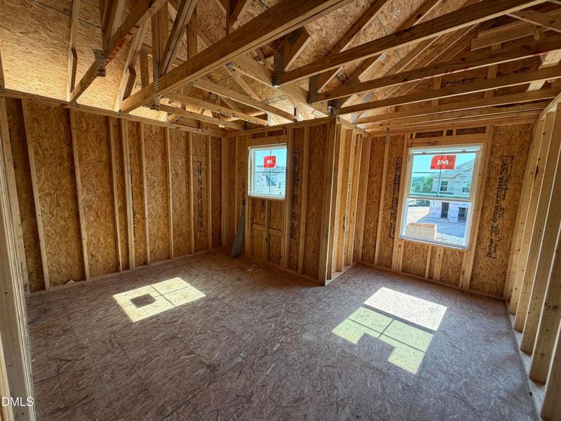 In-progress construction of a new home in Wendell Ridge, Wendell, NC (Image 37).