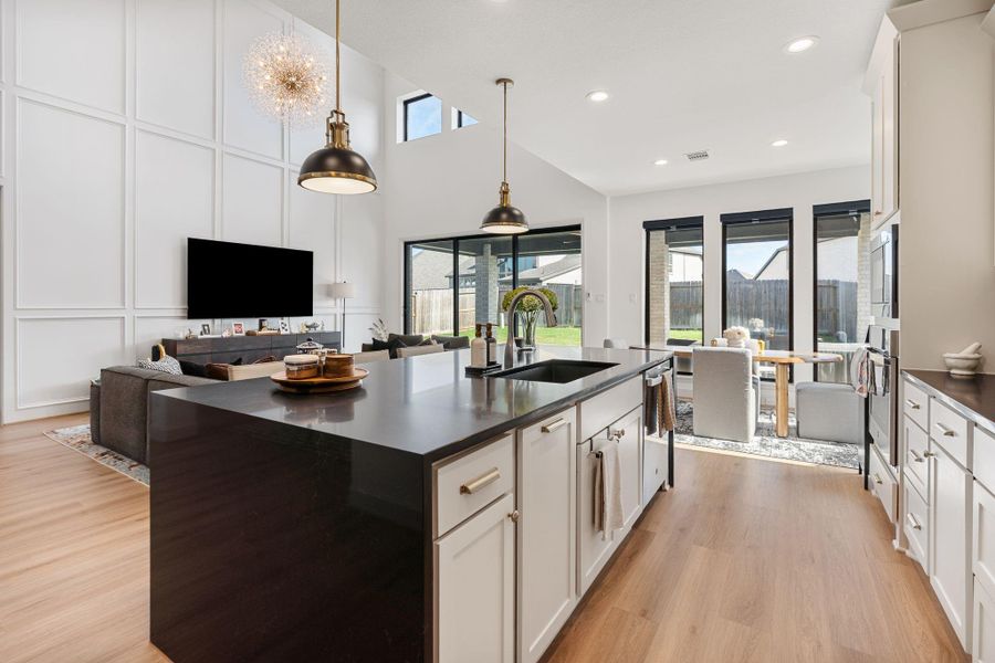 Furnished interior view inside a new home in , Richmond (Image 45). Furnished interior view inside a new home in , Richmond (Image 45).