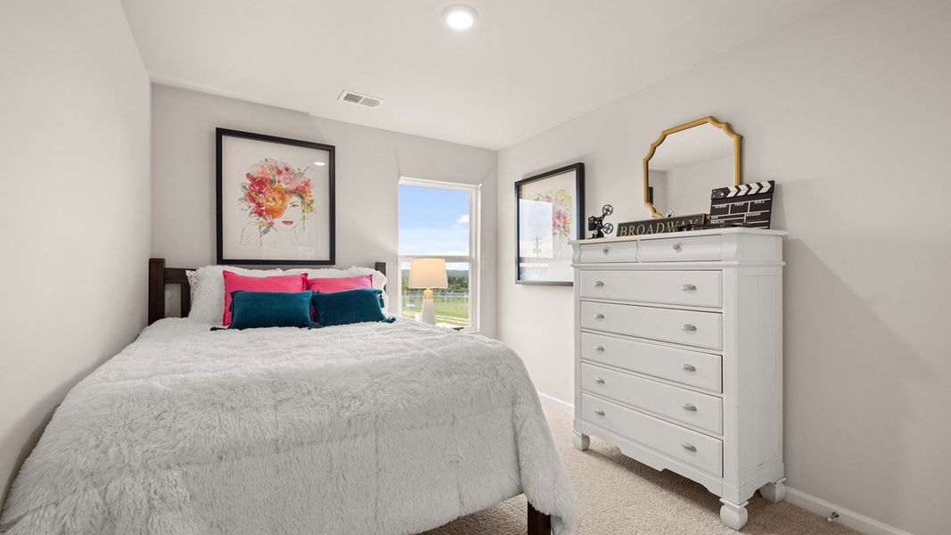 Representative furnished interior of a home built from the Maywood 3 by D.R. Horton in The Abbey at Trolley Run Station, Aiken (Image 25).