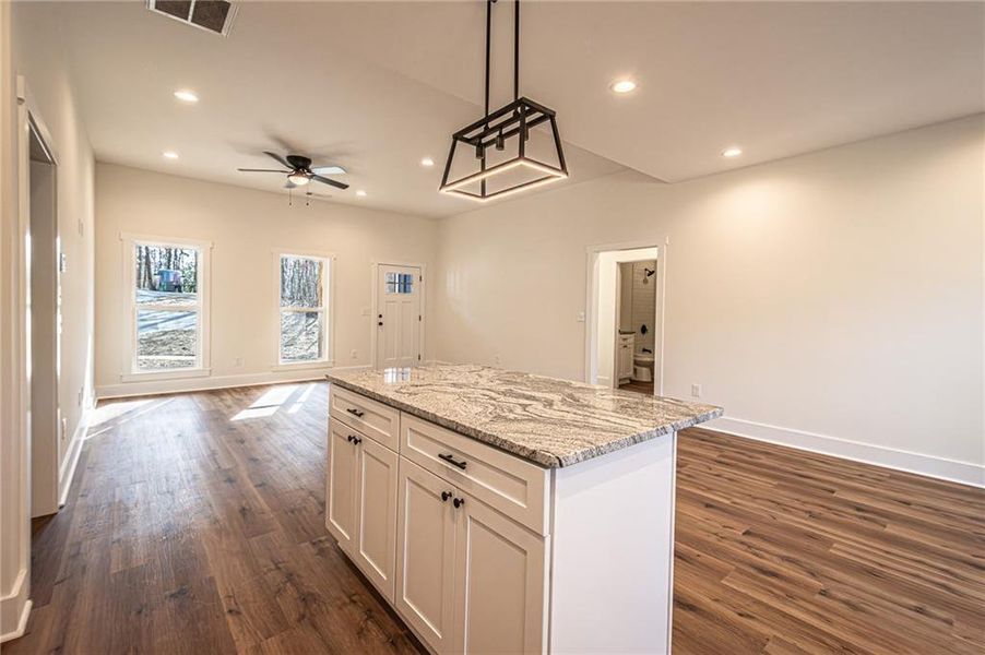 Furnished interior view inside a new home in , Dawsonville (Image 18). Furnished interior view inside a new home in , Dawsonville (Image 18).