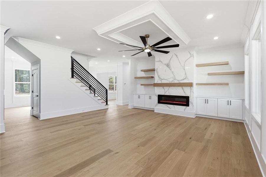 Spacious, unfurnished interior of a new home in , Monroe (Image 31).