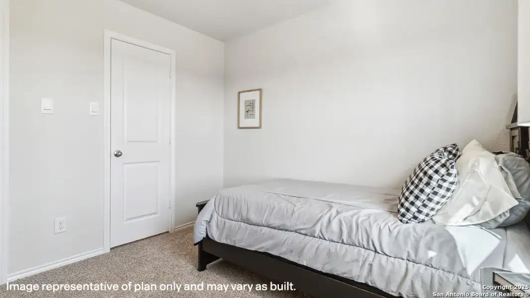Furnished interior view inside a new home in , San Antonio (Image 39).