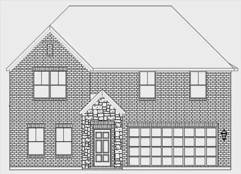 Representative rendering of the exterior for the Kinsley by Cambridge Homes (Image 3).