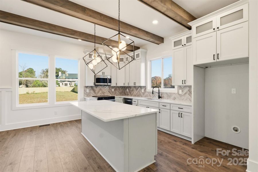 Furnished interior view inside a new home in , Monroe (Image 8).