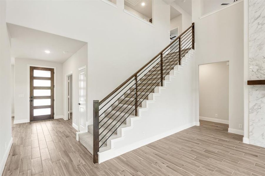 Spacious, unfurnished interior of a new home in Devonshire Classic 60-65, Forney (Image 21). Spacious, unfurnished interior of a new home in Devonshire Classic 60-65, Forney (Image 21).