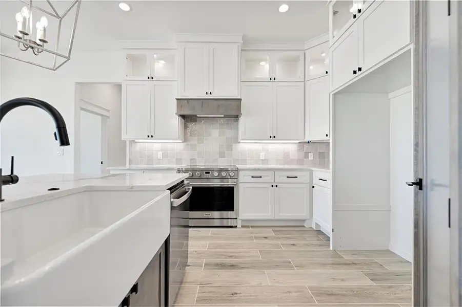 Furnished interior view inside a new home in , Azle (Image 8).