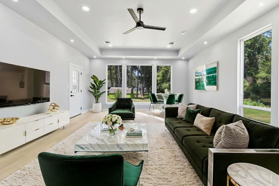 Furnished interior view inside a new home in , Onalaska (Image 13). Furnished interior view inside a new home in , Onalaska (Image 13).