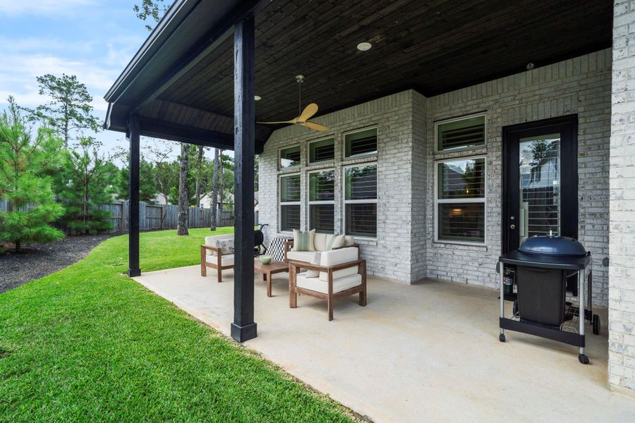 Upgraded tongue and groove ceiling Upgraded tongue and groove ceiling