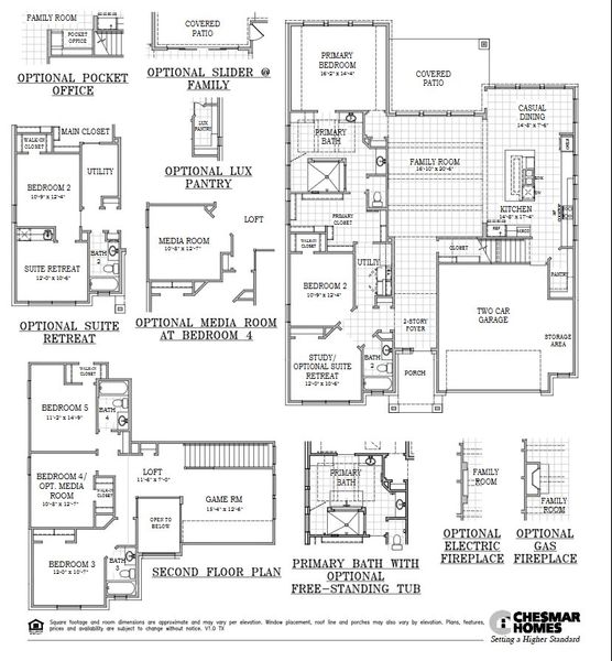 2D floor plan layout of this home in Prominence – Now Selling, San Antonio, TX (Image 3). 2D floor plan layout of this home in Prominence – Now Selling, San Antonio, TX (Image 3).