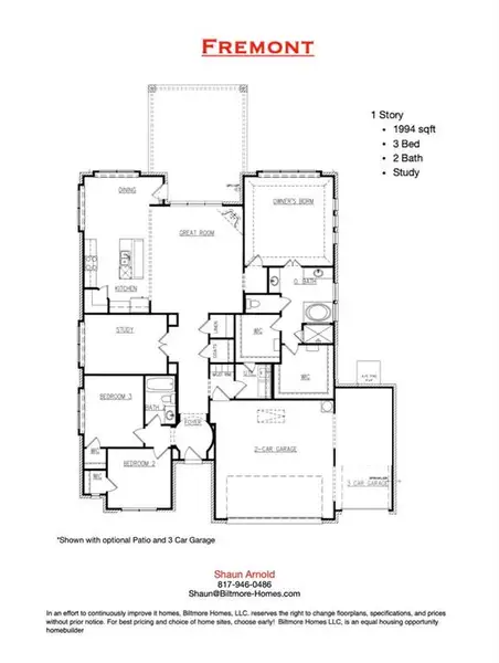 2D floor plan layout of this home in , Springtown, TX (Image 2). 2D floor plan layout of this home in , Springtown, TX (Image 2).