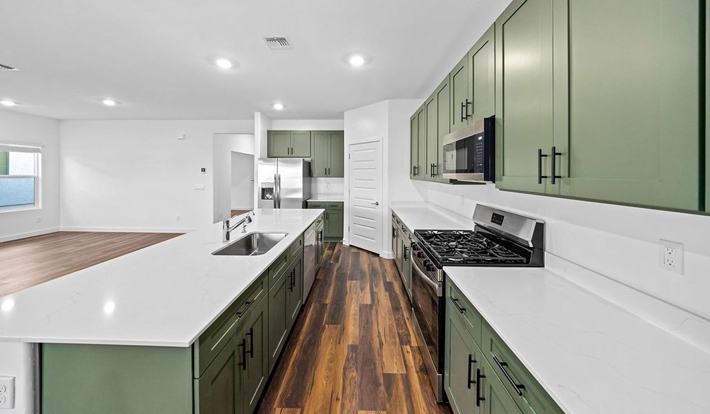 Furnished interior view inside a new home in Solterra, Green Valley (Image 12).