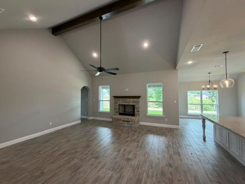 Spacious, unfurnished interior of a new home in , Azle (Image 21).
