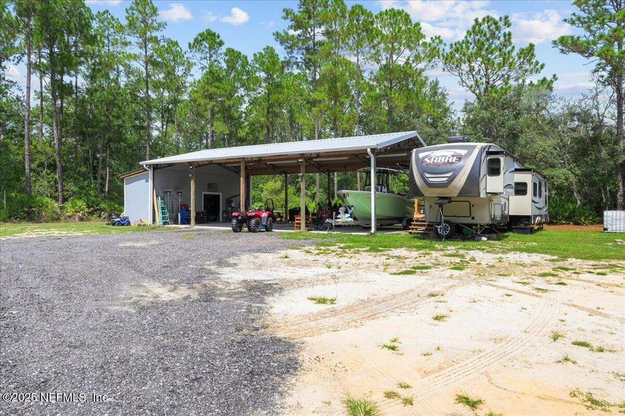 Front exterior of a new home in , Palatka, FL, highlighting curb appeal (Image 22).
