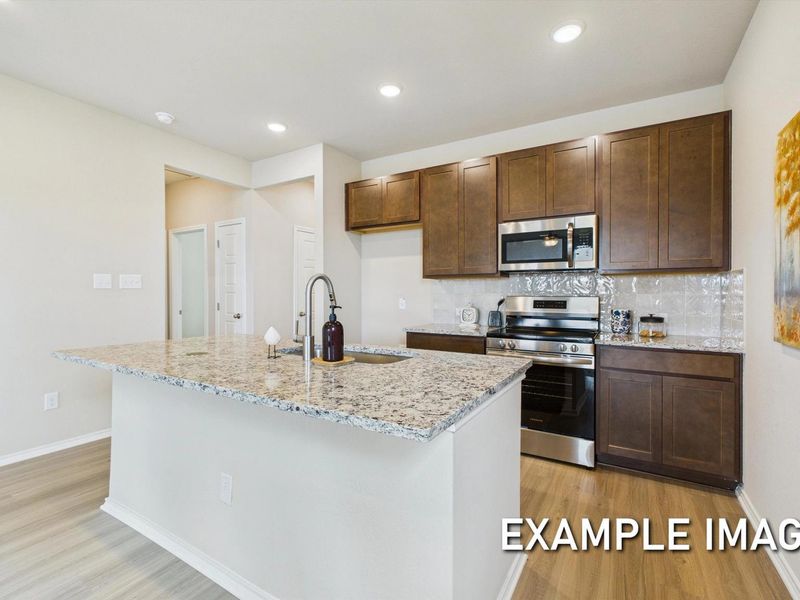 Representative furnished interior of a home built from the The Comal C by Davidson Homes LLC in Applewhite Meadows, San Antonio (Image 5).