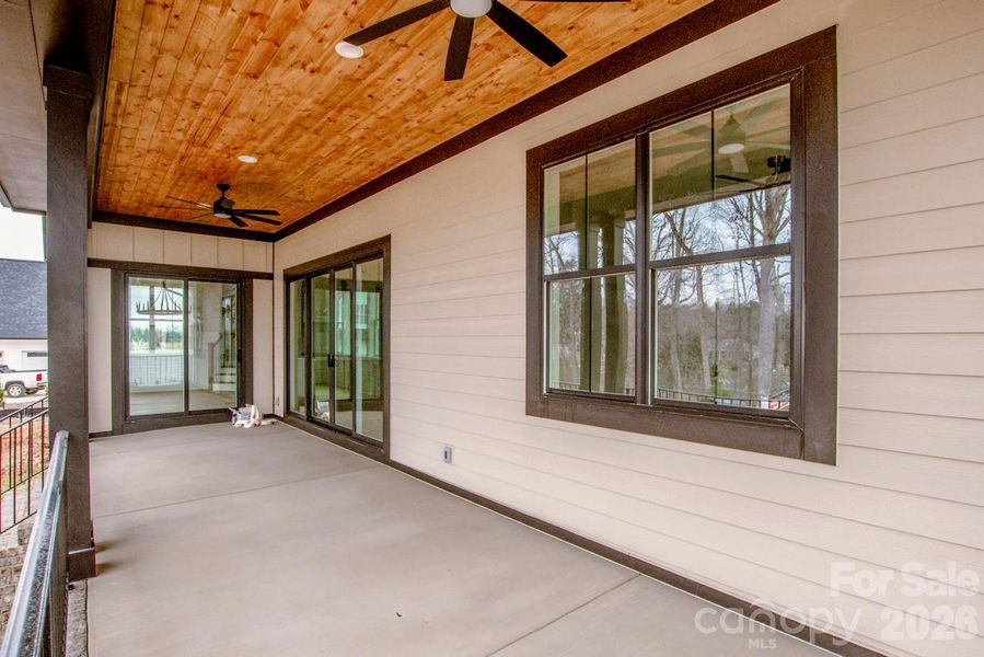 Exterior details and patio area of a home in , Mooresville (Image 3).