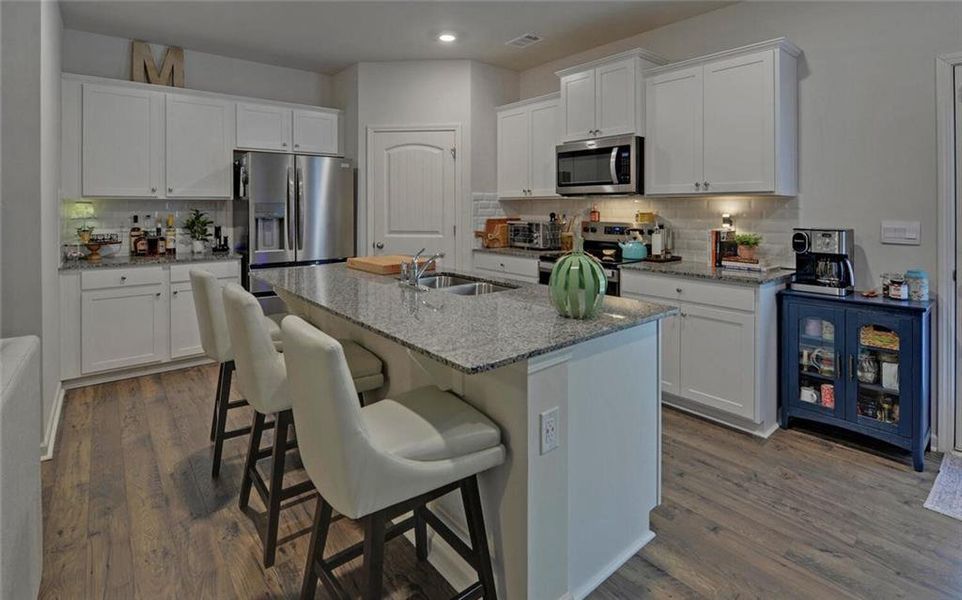 Furnished interior view inside a new home in , Dahlonega (Image 34).