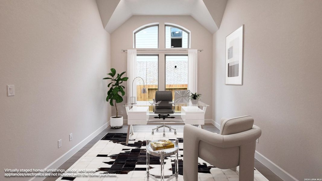 Furnished interior view inside a new home in Veramendi, New Braunfels (Image 10).
