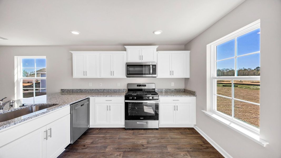Furnished interior view inside a new home in The Park at Wilkinson, Orangeburg (Image 12).