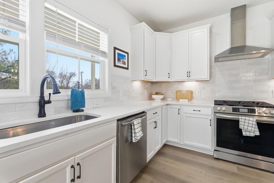 Furnished interior view inside a new home in , Summerville (Image 11).