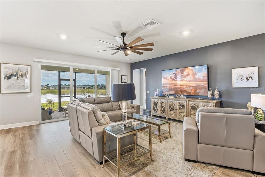 Furnished interior view inside a new home in , Punta Gorda (Image 8).