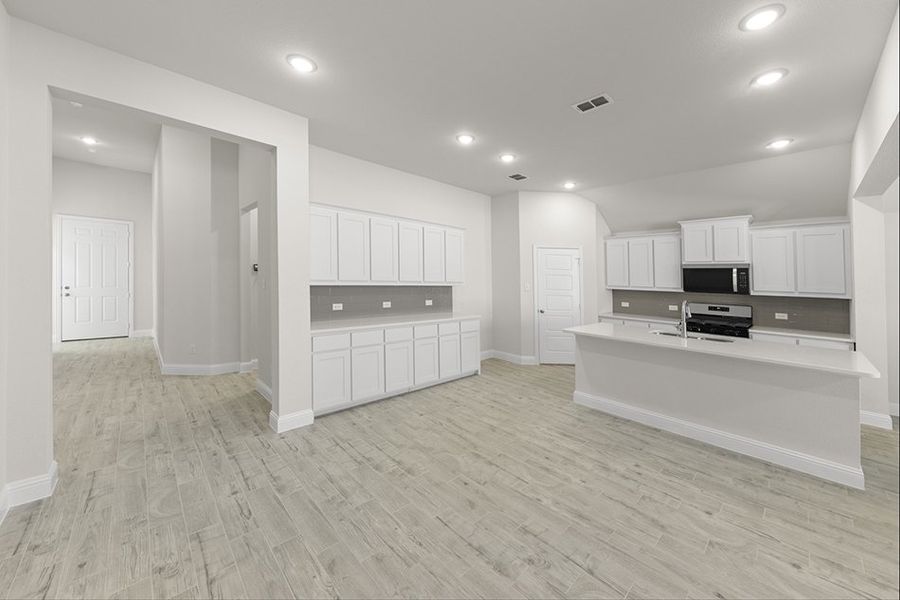 Representative exterior photo of a completed home built from the Cambridge by Impression Homes in Arcadia Trails, Balch Springs, TX (Image 14). Representative exterior photo of a completed home built from the Cambridge by Impression Homes in Arcadia Trails, Balch Springs, TX (Image 14).