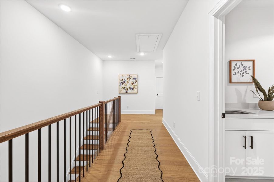 Furnished interior view inside a new home in , Charlotte (Image 9). Furnished interior view inside a new home in , Charlotte (Image 9).