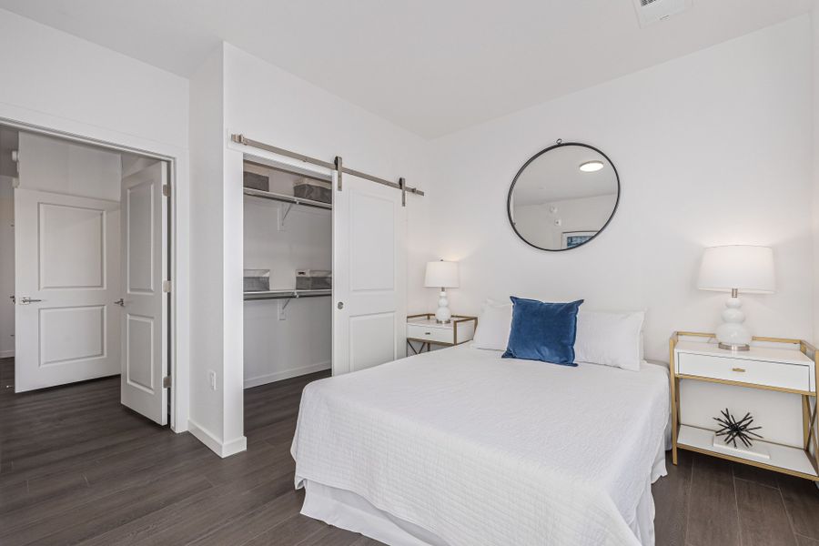 Furnished interior view inside a new home in The Scene at Sloan's Lake, Denver (Image 20).