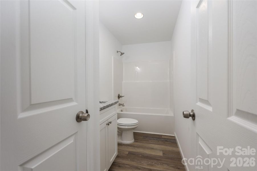 Hall bath