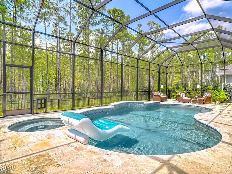 Exterior details and patio area of a home in , Ormond Beach (Image 21).