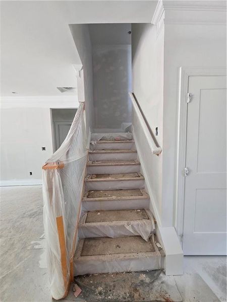 In-progress construction of a new home in Marble Tree, Ball Ground, GA (Image 23).
