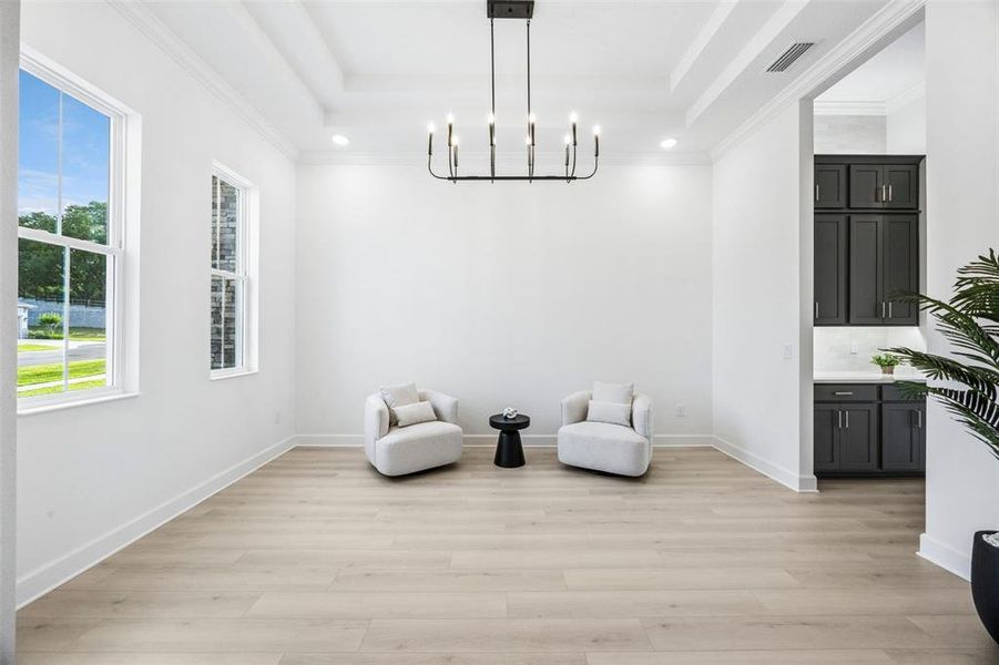 Furnished interior view inside a new home in , Winter Garden (Image 7).