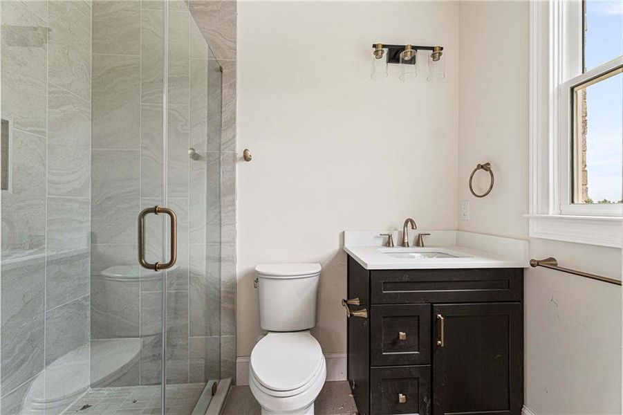 Furnished interior view inside a new home in , Suwanee (Image 8).