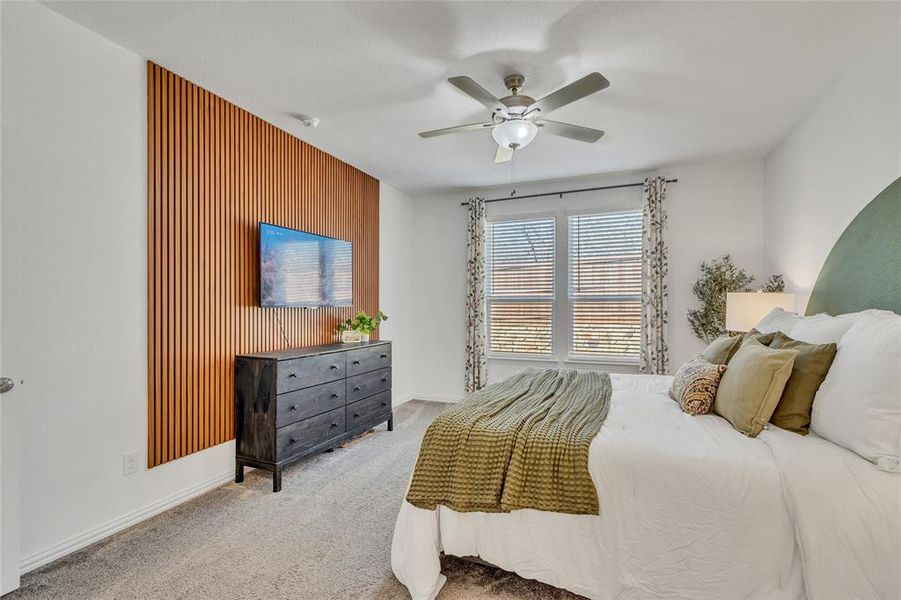 Furnished interior view inside a new home in , Fort Worth (Image 29). Furnished interior view inside a new home in , Fort Worth (Image 29).