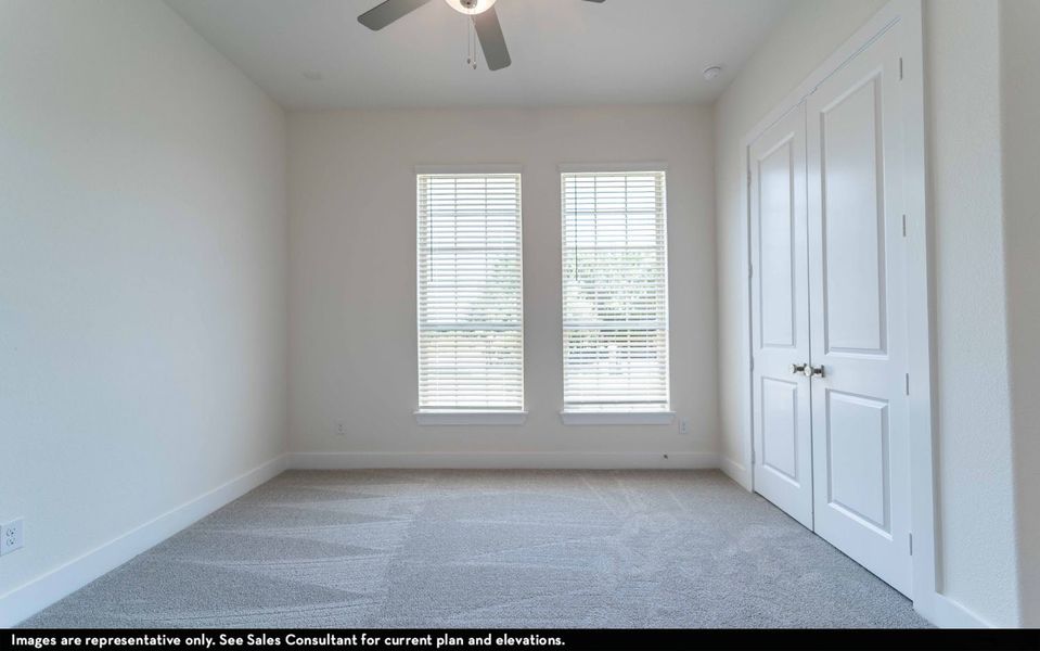 Representative unfurnished interior of a home built from the Shasta by CastleRock Communities in The Summit at Center Stage, Keller (Image 24).