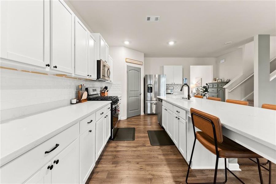 Furnished interior view inside a new home in , Dawsonville (Image 30).