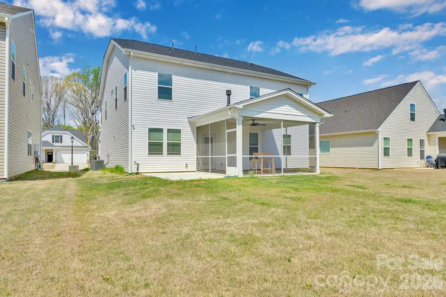 Exterior details and patio area of a home in Clairmont, Charlotte (Image 4). Exterior details and patio area of a home in Clairmont, Charlotte (Image 4).