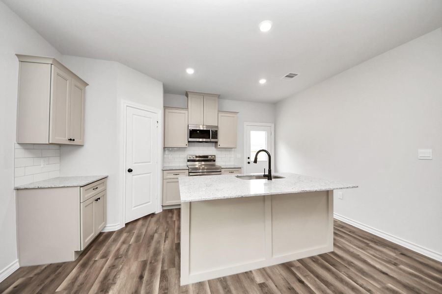 Furnished interior view inside a new home in The Enclave at Spring Branch, Montgomery (Image 16).