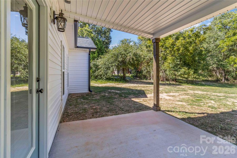 Exterior details and patio area of a home in , Chester (Image 4).