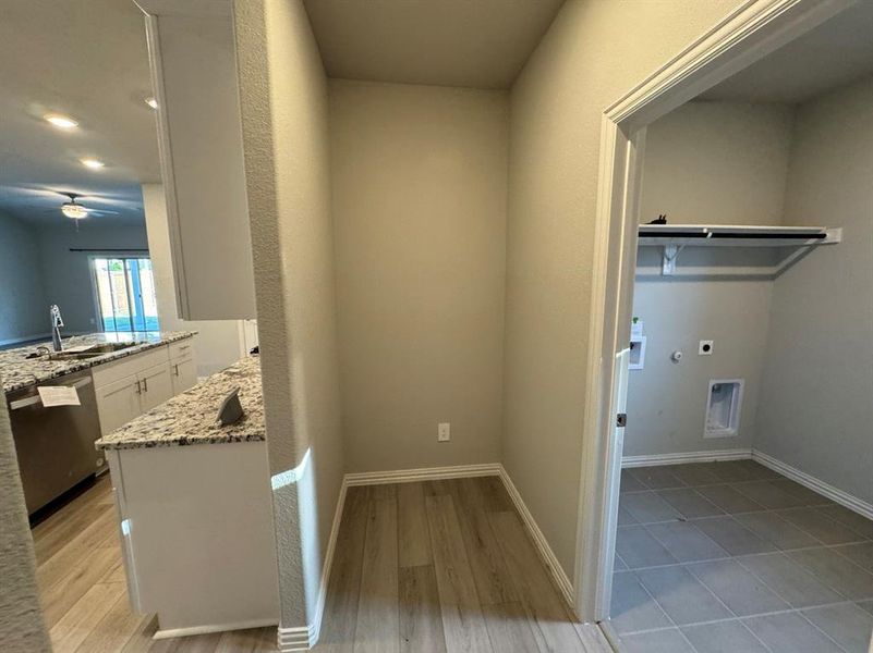 Furnished interior view inside a new home in Cibolo Hills, Fort Worth (Image 3). Furnished interior view inside a new home in Cibolo Hills, Fort Worth (Image 3).