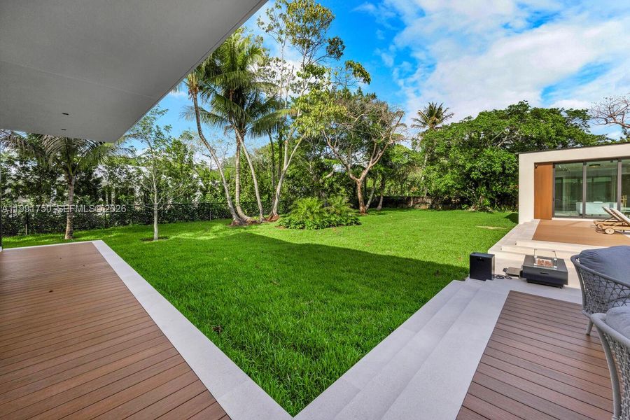 Exterior details and patio area of a home in , Pinecrest (Image 1). Exterior details and patio area of a home in , Pinecrest (Image 1).