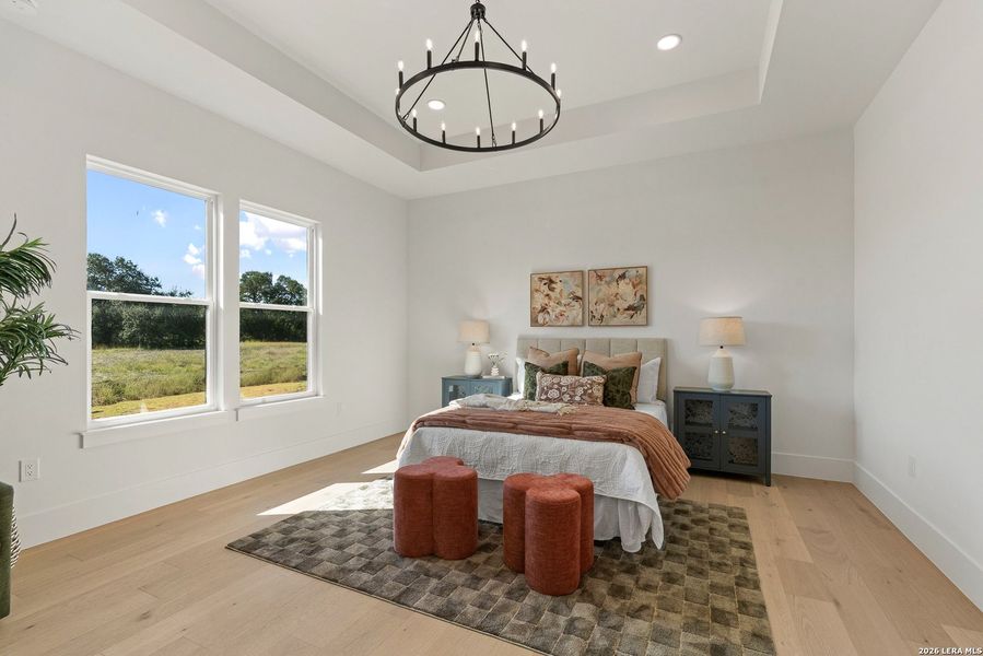 Furnished interior view inside a new home in , Bandera (Image 6).