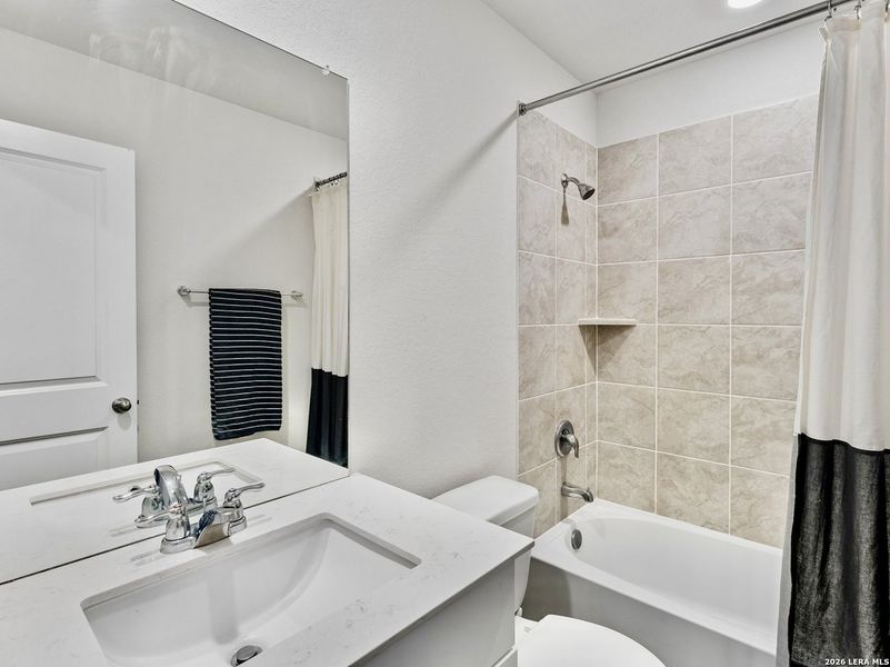 Furnished interior view inside a new home in , San Antonio (Image 13). Furnished interior view inside a new home in , San Antonio (Image 13).