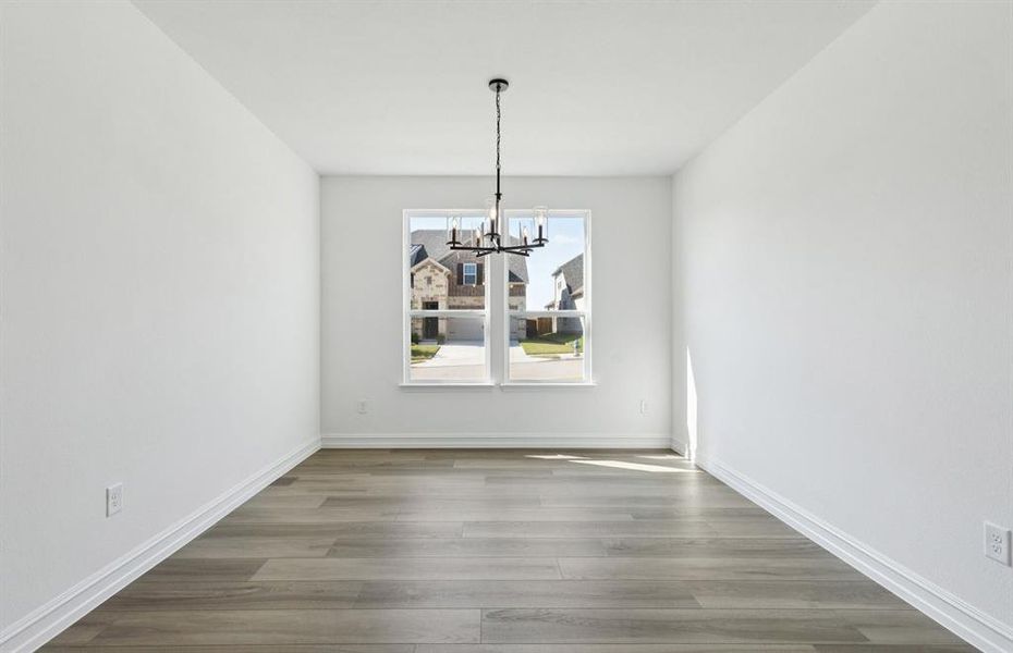 Dining room off entry Dining room off entry