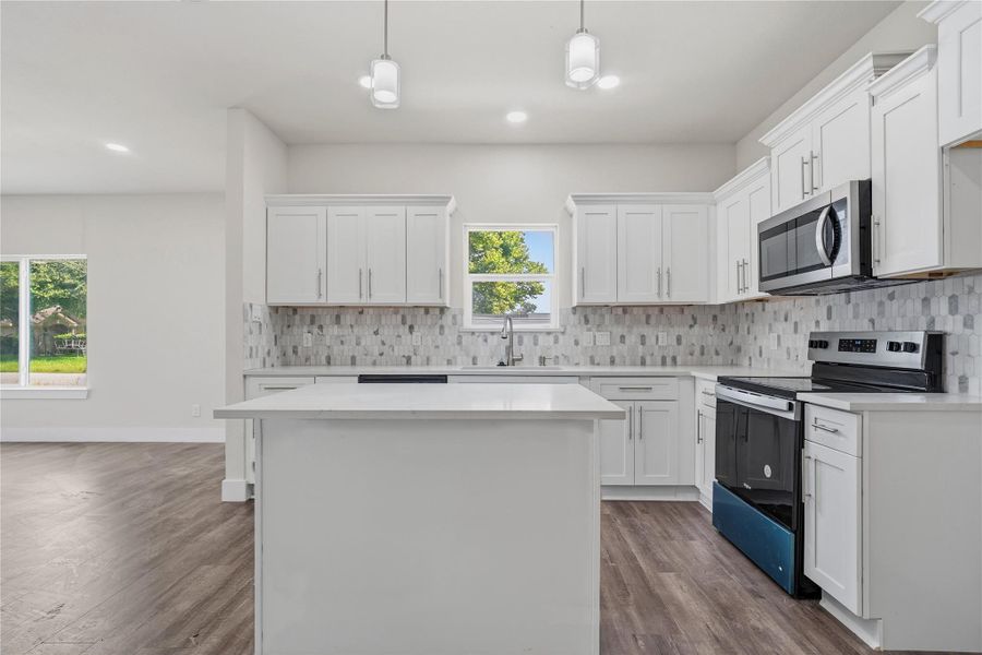 Furnished interior view inside a new home in , Houston (Image 15).