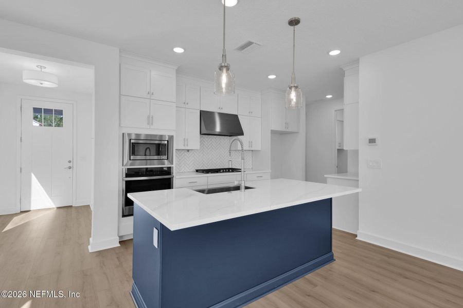 Furnished interior view inside a new home in Seabrook Village at Seabrook, Nocatee (Image 14).