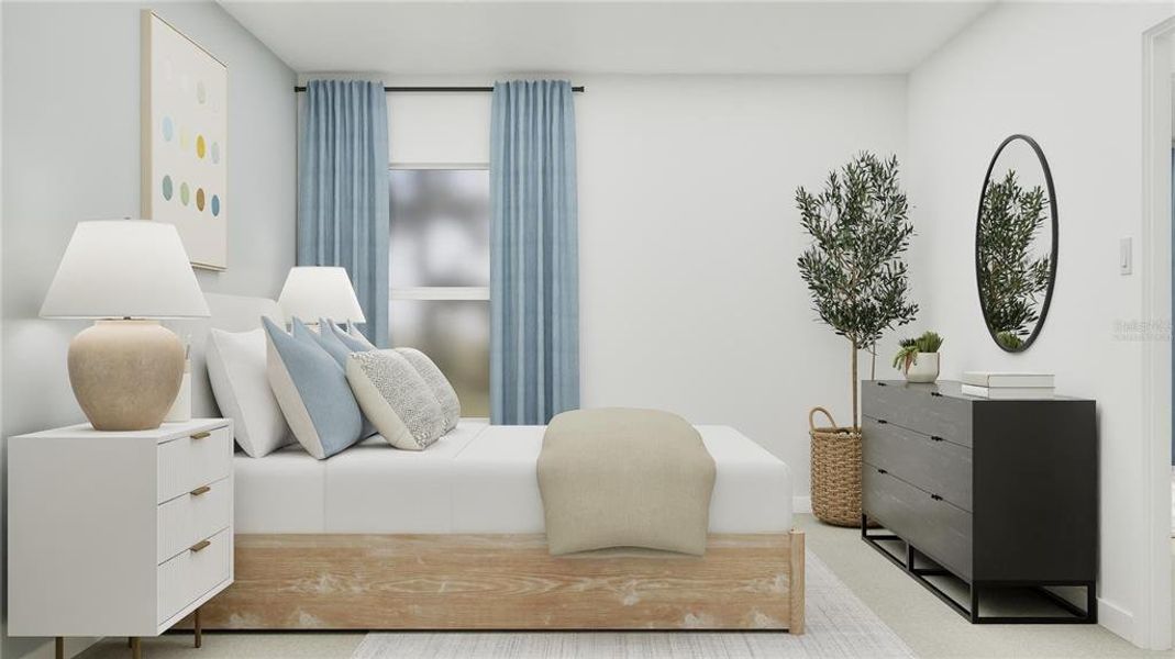 Furnished interior view inside a new home in , Clermont (Image 7).