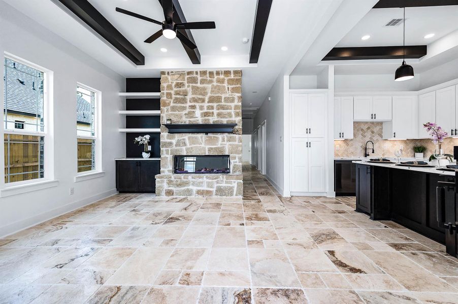 Furnished interior view inside a new home in , Needville (Image 13). Furnished interior view inside a new home in , Needville (Image 13).