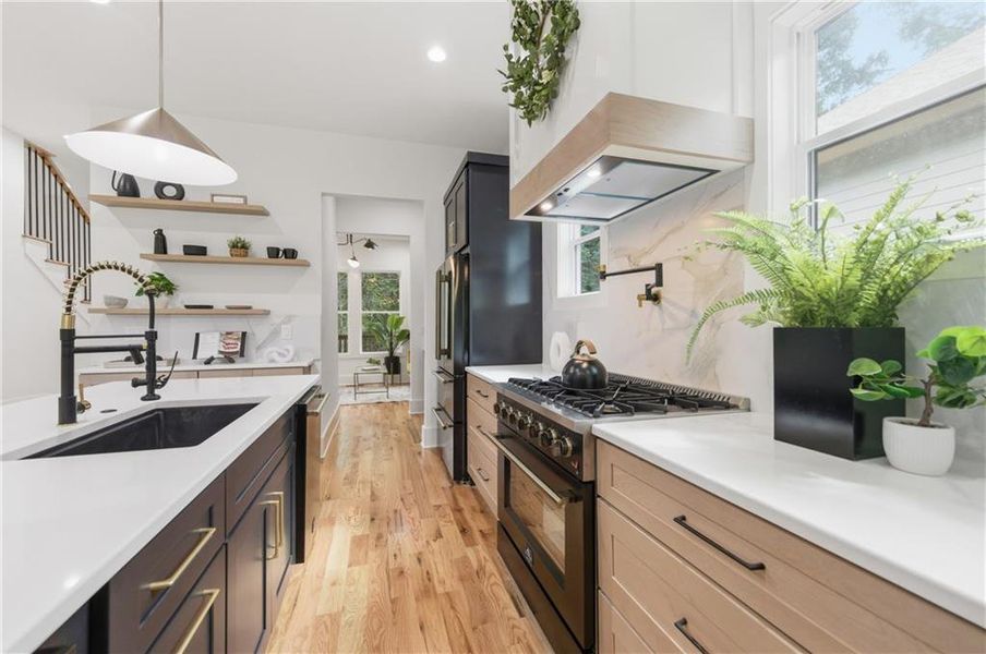 Furnished interior view inside a new home in , Atlanta (Image 31). Furnished interior view inside a new home in , Atlanta (Image 31).